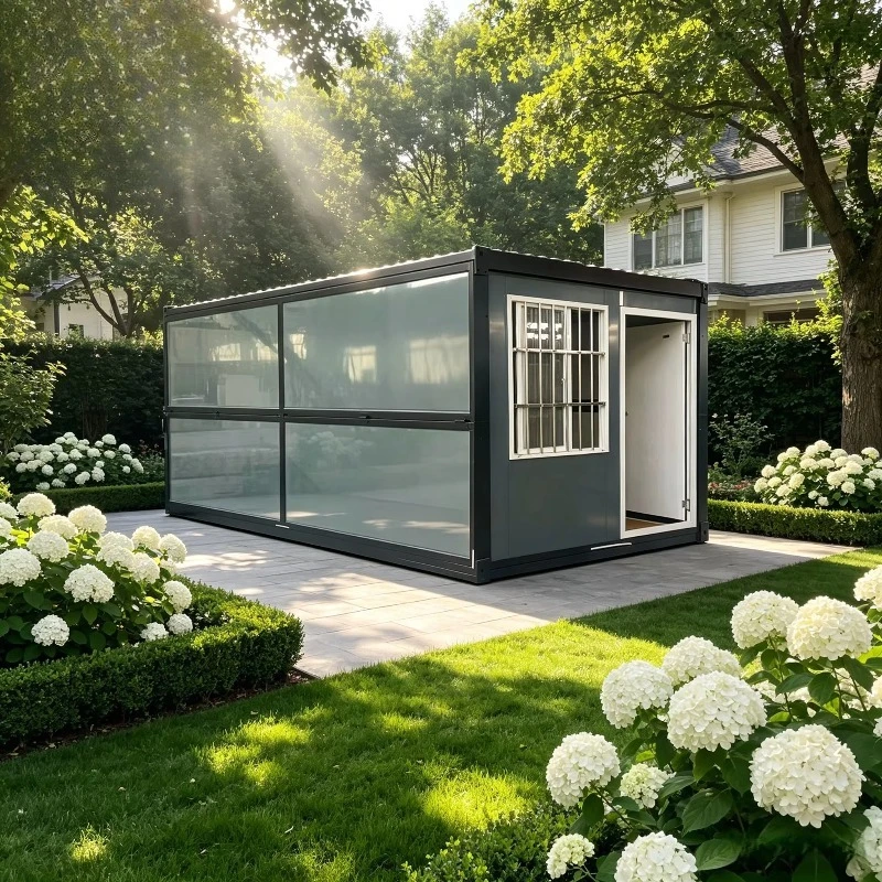 Galvanized Steel Folding Container House With High Durability Designed For First Aid Mobile Medical Clinic Prefabricated Module