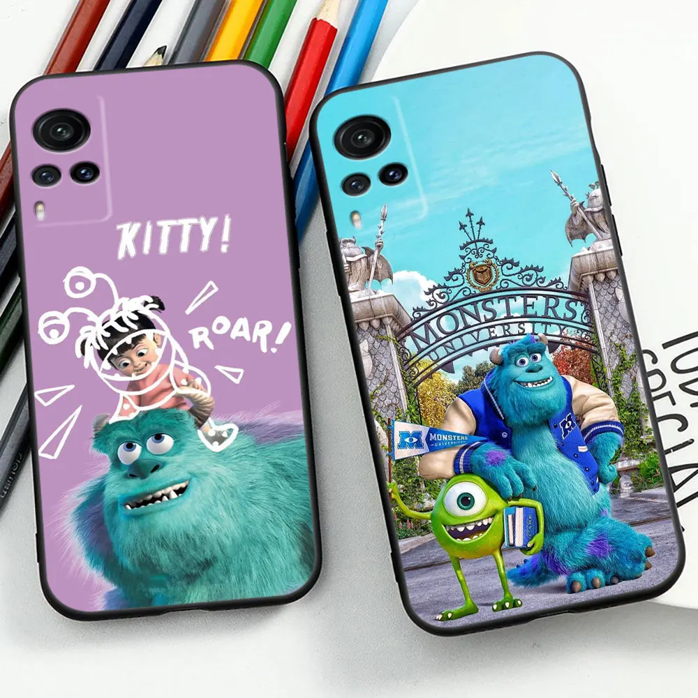 Disney Monsters Inc Phone Case For VIVO V29E V29 V27 V27E V25 V23 V23E V21 V21E V20 X90 X80 X70 X60 X50 Z1 Pro Cover Cqoue Funda