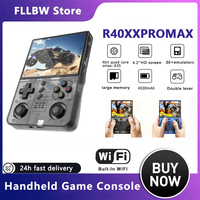 FLLBW R40XXProMAX 4.2 inch Screen 4500mAh Handheld Retro Game Console Portable Pocket Video Gaming Wifi New Game Boys Gift