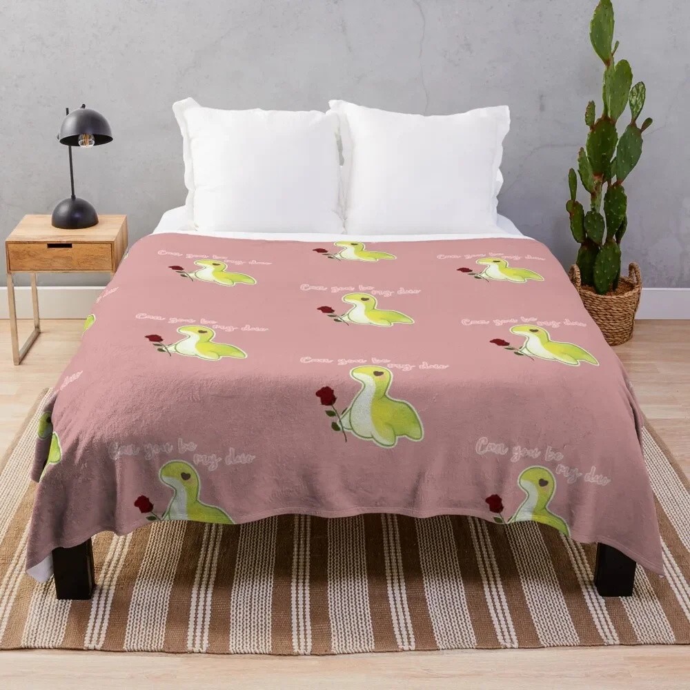 Cute Nessie (Can you be my duo), from Apex legends Throw Blanket Polar Decorative Sofa Fashion Sofas Soft Beds Blankets