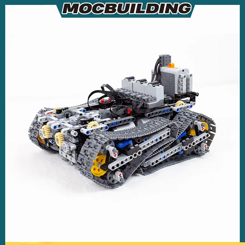 MOC Building Blocks Tracked Climber Vehicle V6 Technology Car DIY Off-Road Bricks Model Collection Toy Puzzle Xmas Gift 1029PCS