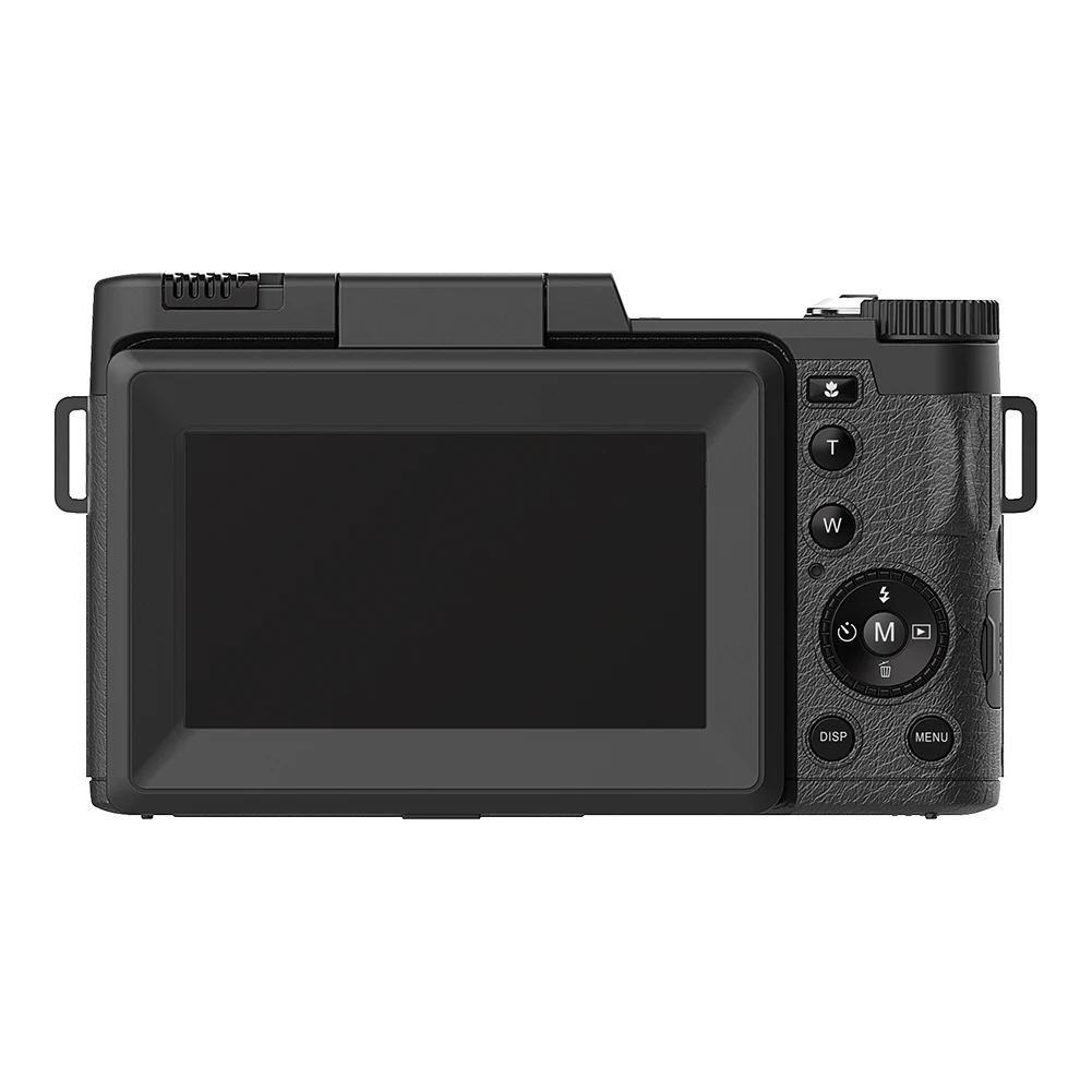 كاميرا رقمية 4K 48MP كاميرا صور 5X زووم بصري وكاميرا فيديو تكبير رقمي 8X شاشة IPS مقاس 3.0 بوصة للمراهقين المبتدئين والكبار