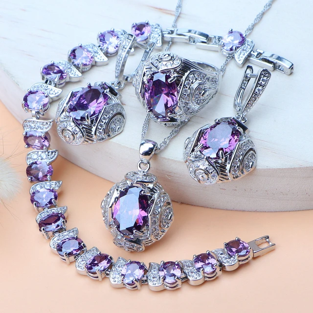 Ladies silver jewelry hot sale
