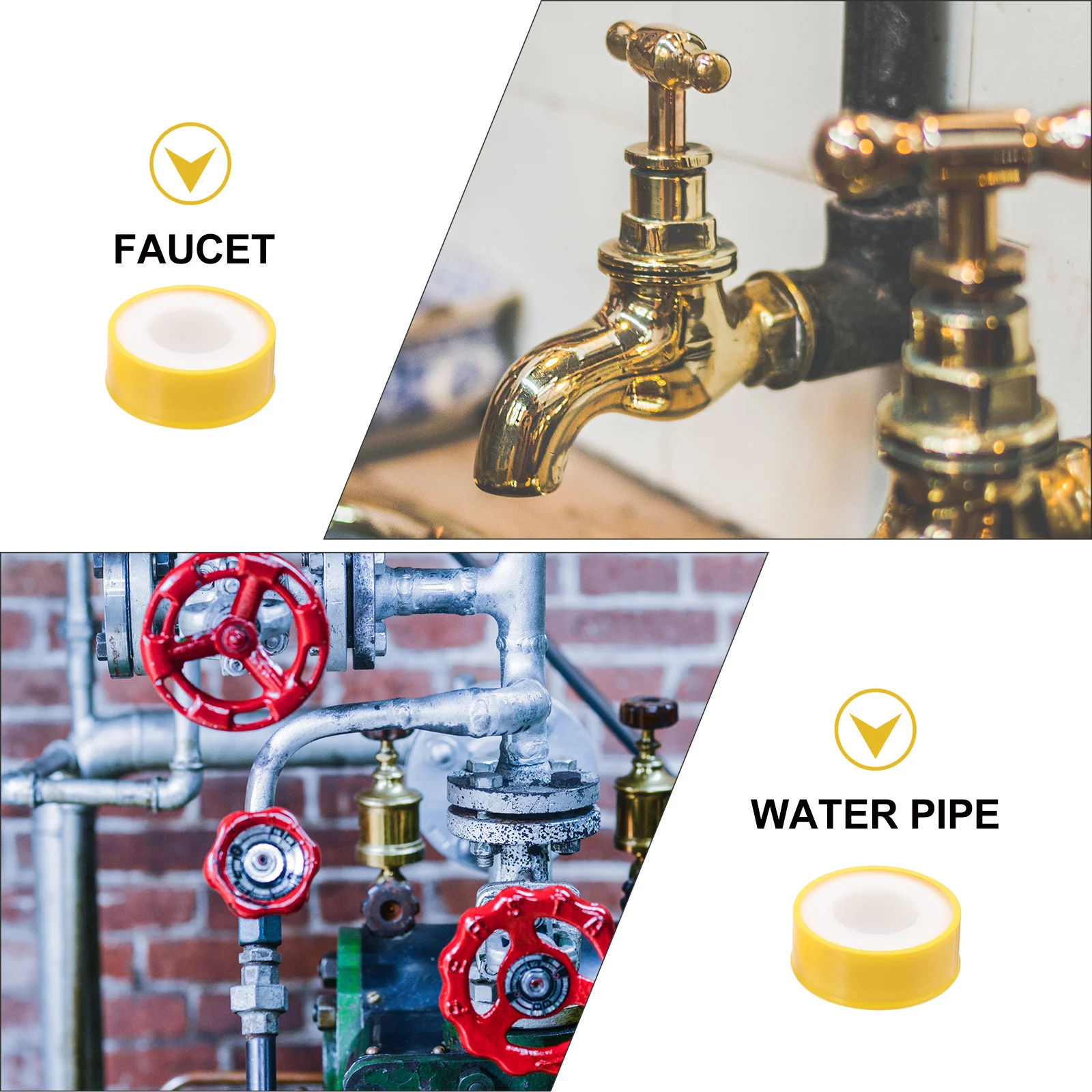 

Water Proof Tape Waterproof Leak-proof Supply Ptfe Sealing Repair Pipe Thread Sealant