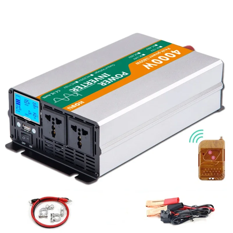 for 4000 Watt Pure Sine Wave Inverter 12V 4000W 24V To 220V 4000W Power Inverter Pure Sine Wave Przetwornic Inv