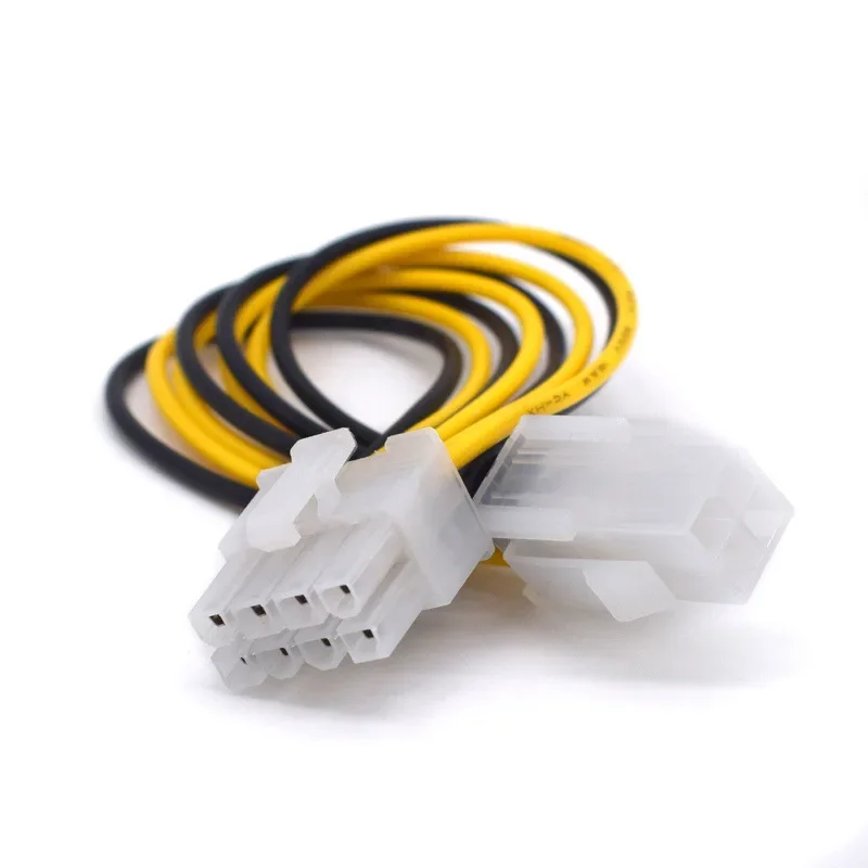 ATX 4 Pin Male to 8 Pin Female EPS Power Cable Cord Adapter PC Motherboard CPU Power Supply Line Extension Cable