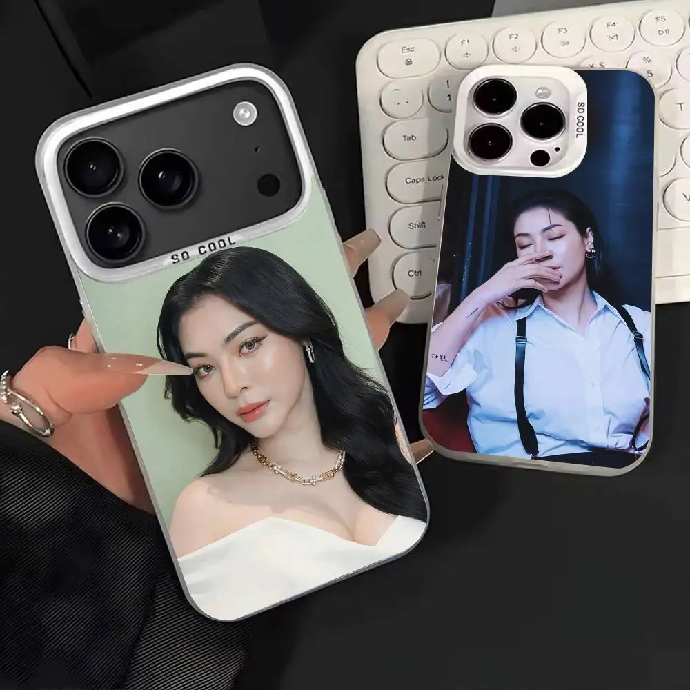 

Faye P-Peraya M-Malisorn Phone Case For iPhone 17,16,15,14,13,12,11,Mini,Pro,E,MAX White Candy Matte Cover