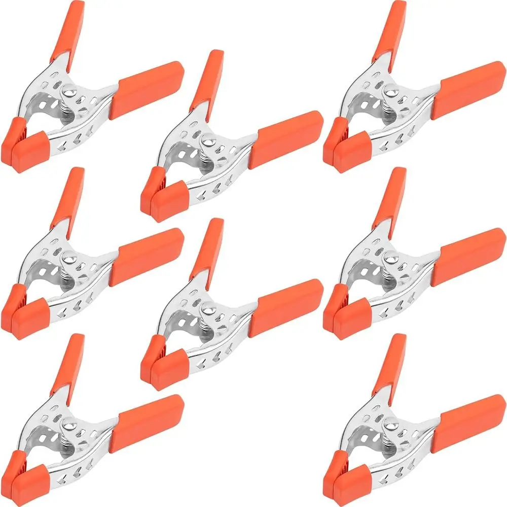 Portable Heavy Duty Spring Clamps Non Slip Durable Metal Clip 6inch Firm Grip Spring Clip