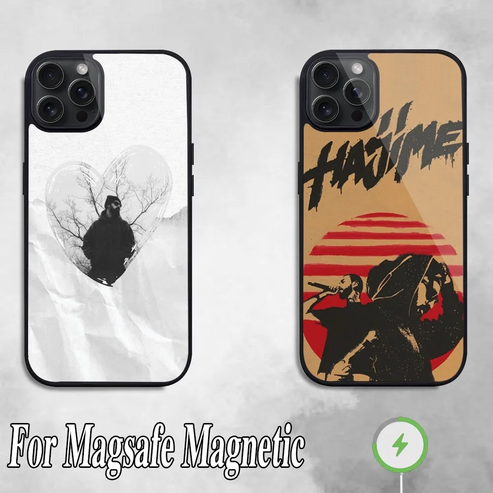 Hajime MiyaGi Andy Panda Phone Case For iPhone 11 Mini 12 13 Max 14 Plus 15 Pro Magesafe Magnetic Shell