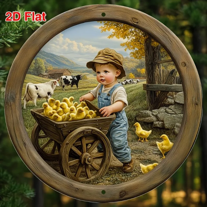 Letrero plano de metal, para cocina, café, hogar, sala de estar, oficina, decoración de pared, arte, regalo perfecto para amigos en Navidad y Acción de Gracias