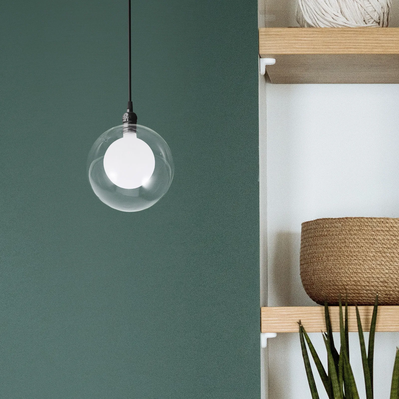 

Стеклянный плафон-замена 100 мм с цоколем G4, двухслойный, для подвесных светильников, для декора потолочного освещения, создание теплой атмосферы