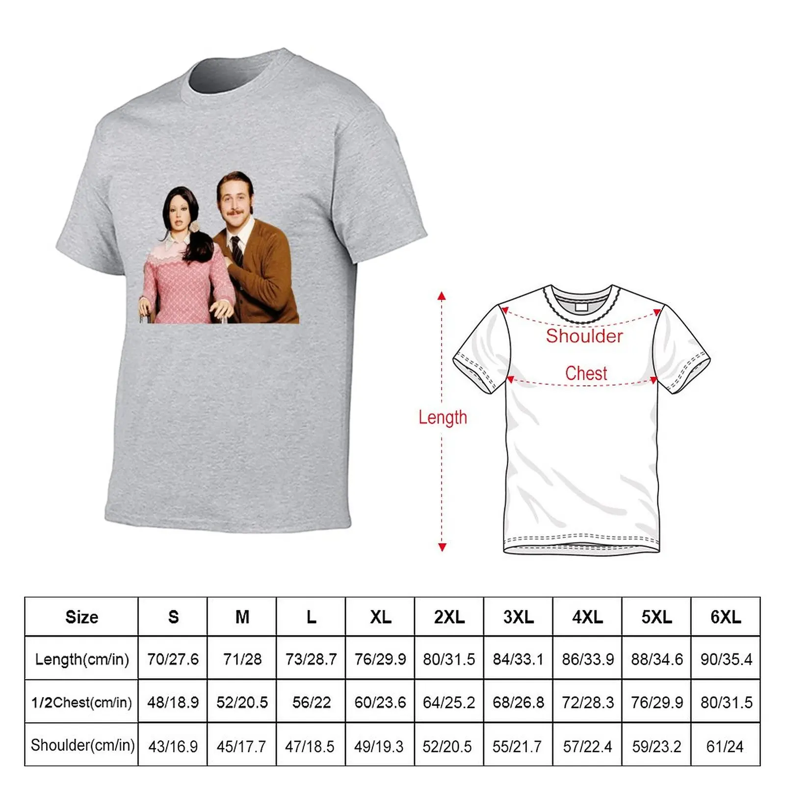 New Lars and Bianca T-Shirt quick drying shirt summer clothes korean fashion vintage t shirt men clothing