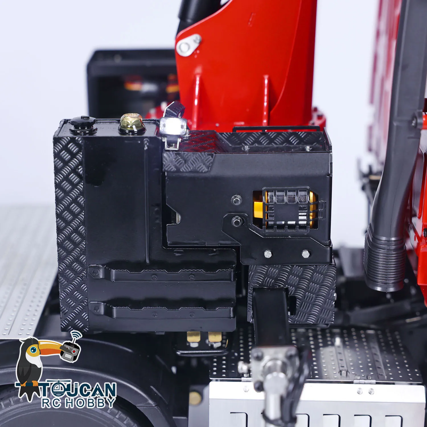 1/14 8x8 LESU Metal Chassis RC Tractor Truck Toucan RC Hobby DIY Remote Control Hydraulic Crane Cars Vehicle for Boys Gifts