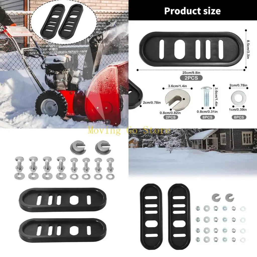

B5XD 490-241-0010 Snowblower Slide Slide Shoes Slide Shoes Snow Mather Skid обувь с оборудованием для крепления для 31BM63P3