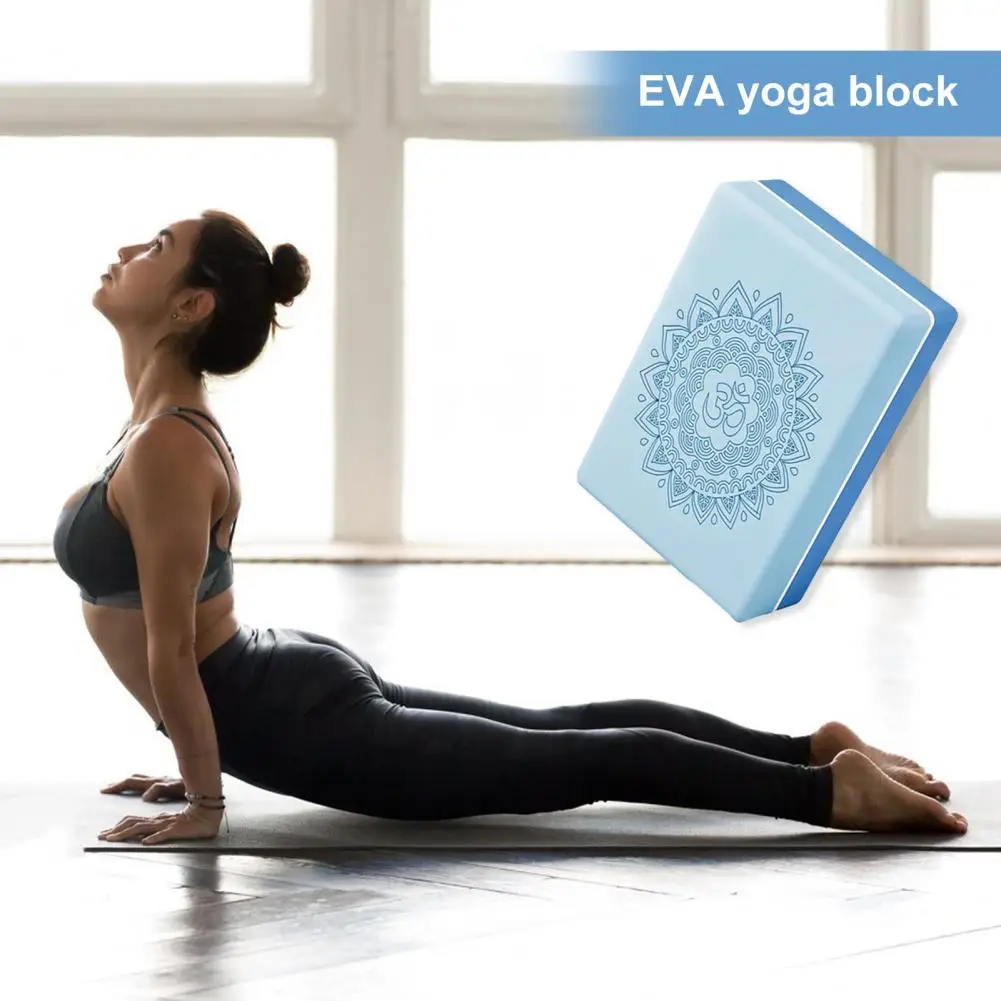 Stability Yoga Block Enhance Yoga Practice with Premium High Density Eva Foam Blocks Improve Strength Balance Flexibility