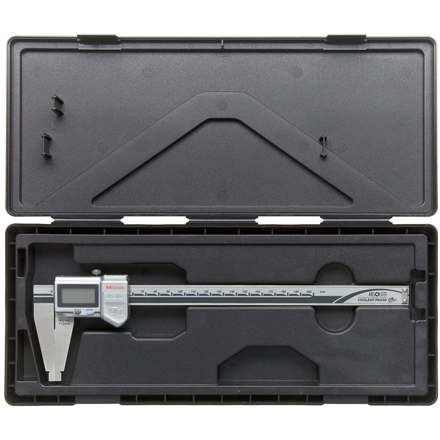 MITUTOYO 550-301-20 CDC-P20 Range 0-200mm(10.1 - 210mm) ABSOLUTE Digimatic & Vernier Caliper with Nib Style Jaws