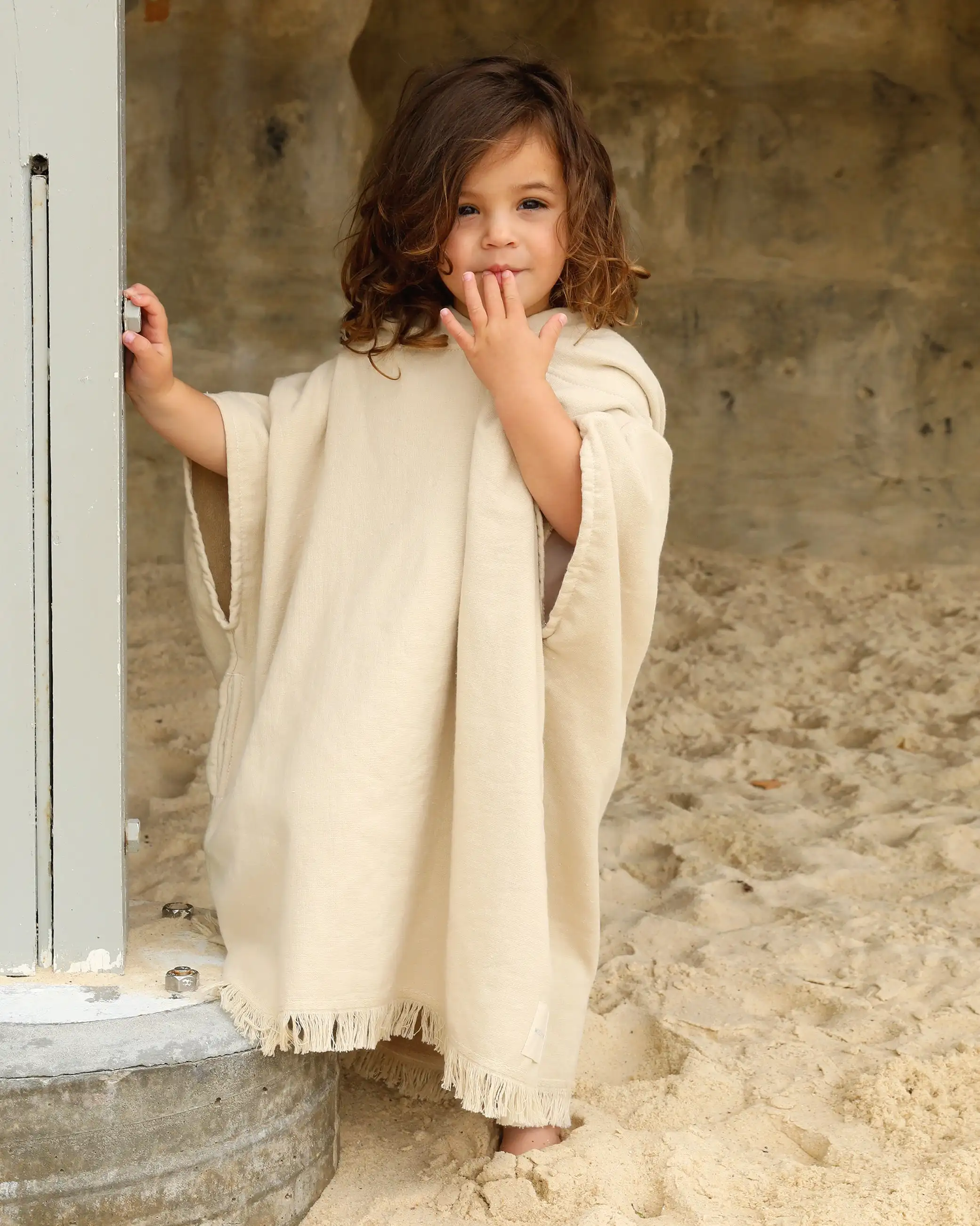 Hot Selling Comfortable Small Size Towel Poncho Surfer Poncho Kids Poncho Towel