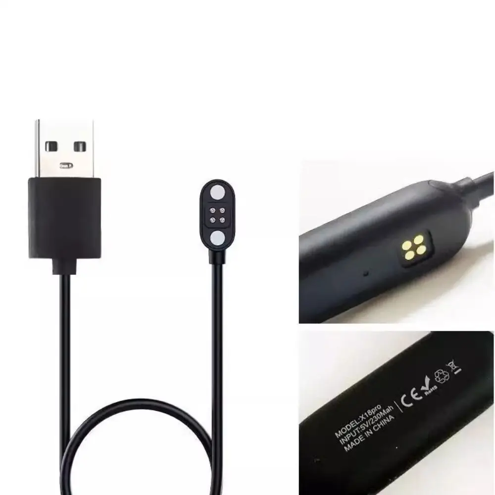 Magnetic Bone Conduction Earphones Charger USB Waterproof Headphone Charger 5V 1A Wireless Charging Cable for YUANS X7/X8/X18pro