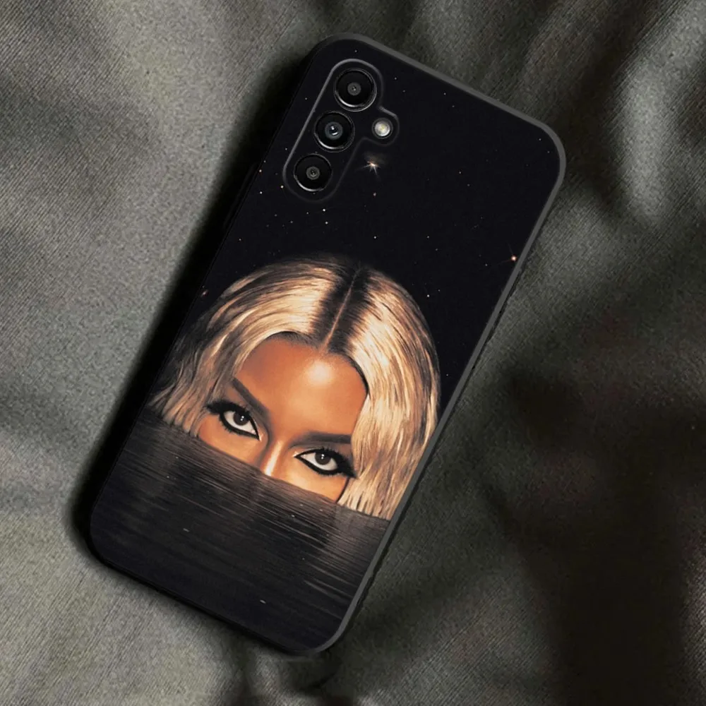 V-Victoria Monét Phone Case For Samsung Galaxy A13,A21s,A22,A31,A32,A52,A53,A71,A80,A91 Soft Black Phone Cover