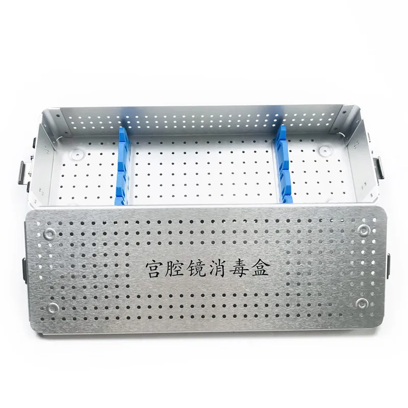 

Sterilization tray case Sterilization box Hysteroscopy surgical instrument Aluminium Alloy box