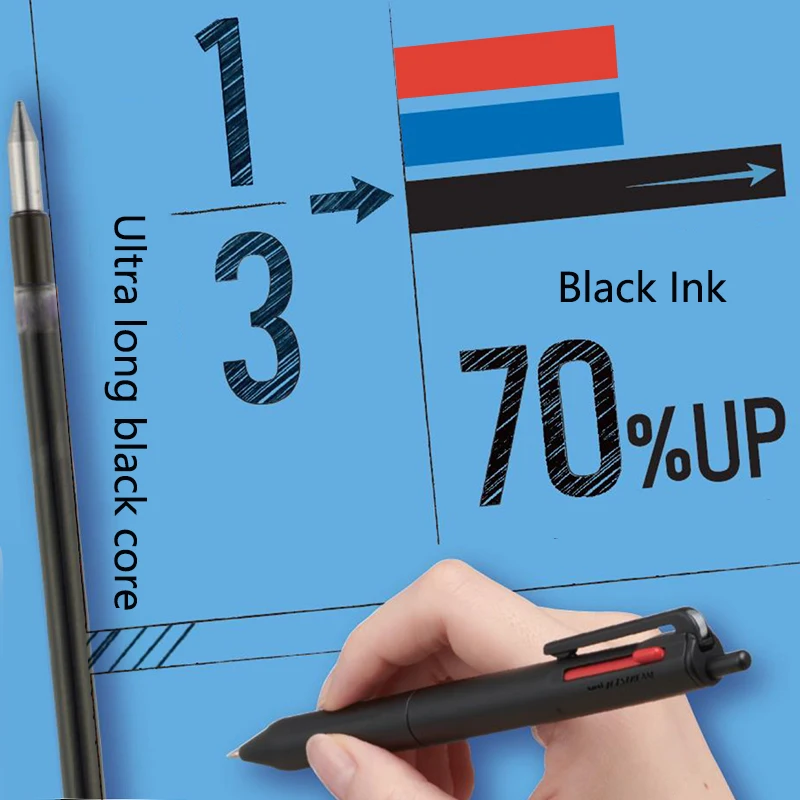 Japan Mitsubishi Ballpoint Pen,  Multifunctional Student Brush Notes Homework Business Office Signature Pens Creative Gift pluma