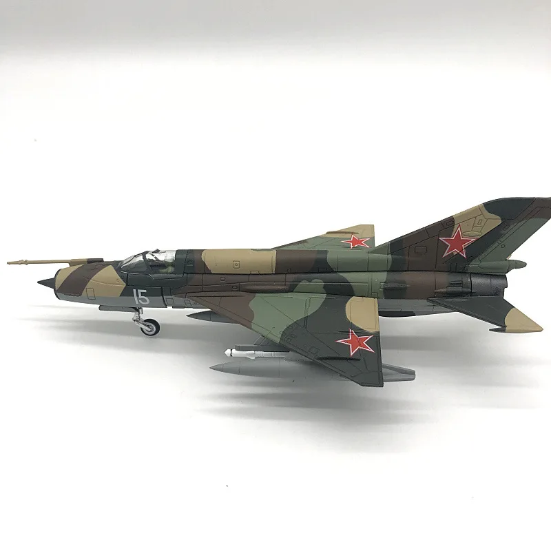 1/72 Scale Mig-21 Mig21 Soviet Jet Fighter Fishbed Metal Model Plane Aircraft Airplane Diecast Accessories Home Decor Calendar