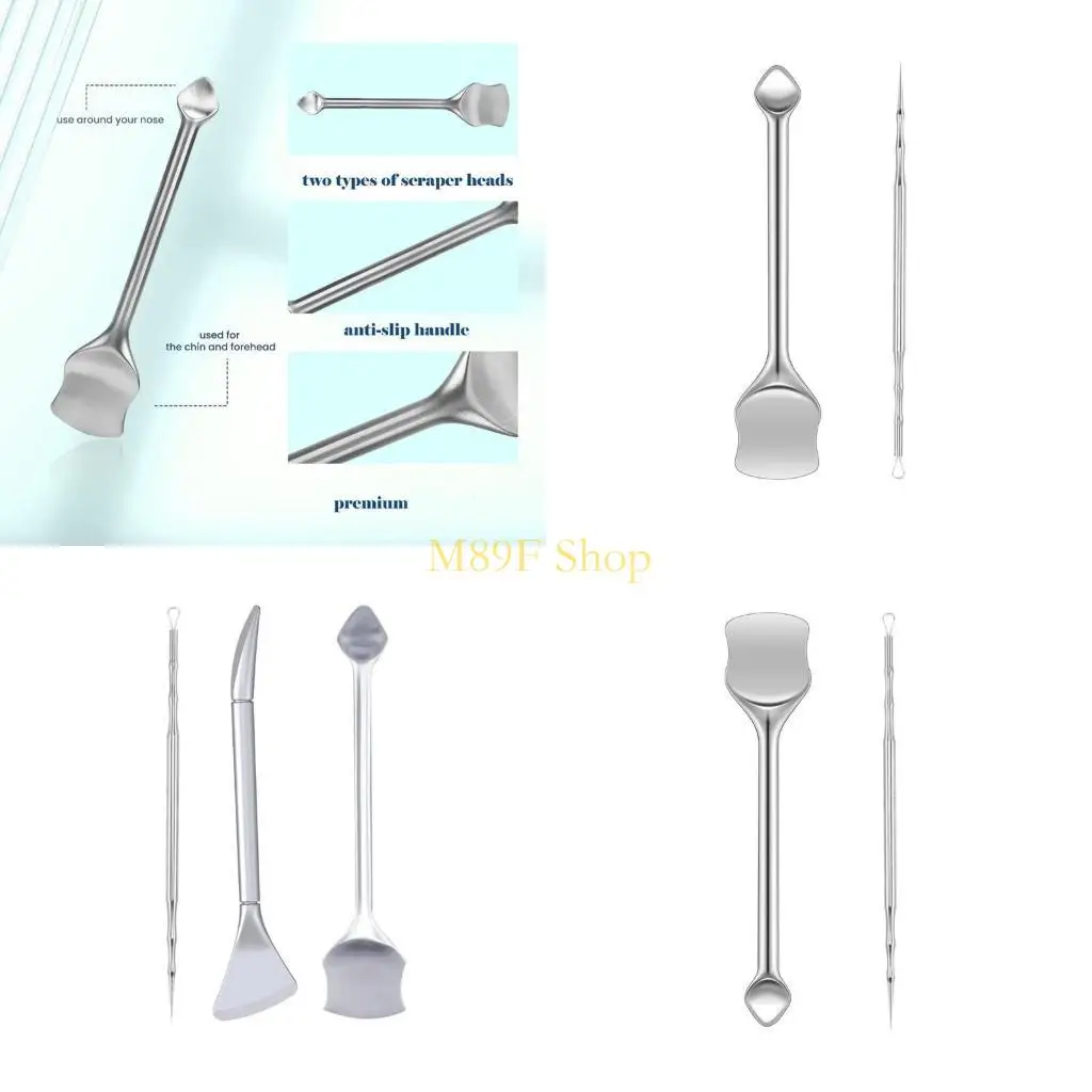 M89F أداة تجميل مسام من الفولاذ المقاوم للصدأ لحب الشباب والرؤوس السوداء