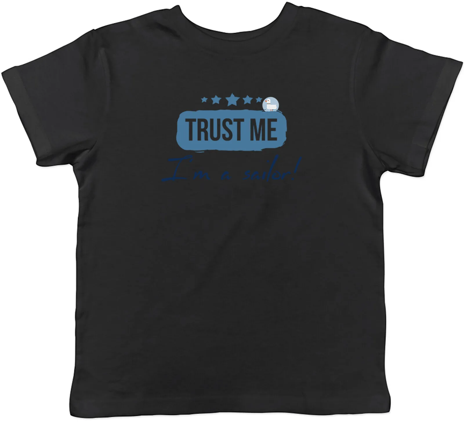Sailor Sailing Kids T-Shirt Trust Me I'm A Sailor Childrens Boys Girls Gift