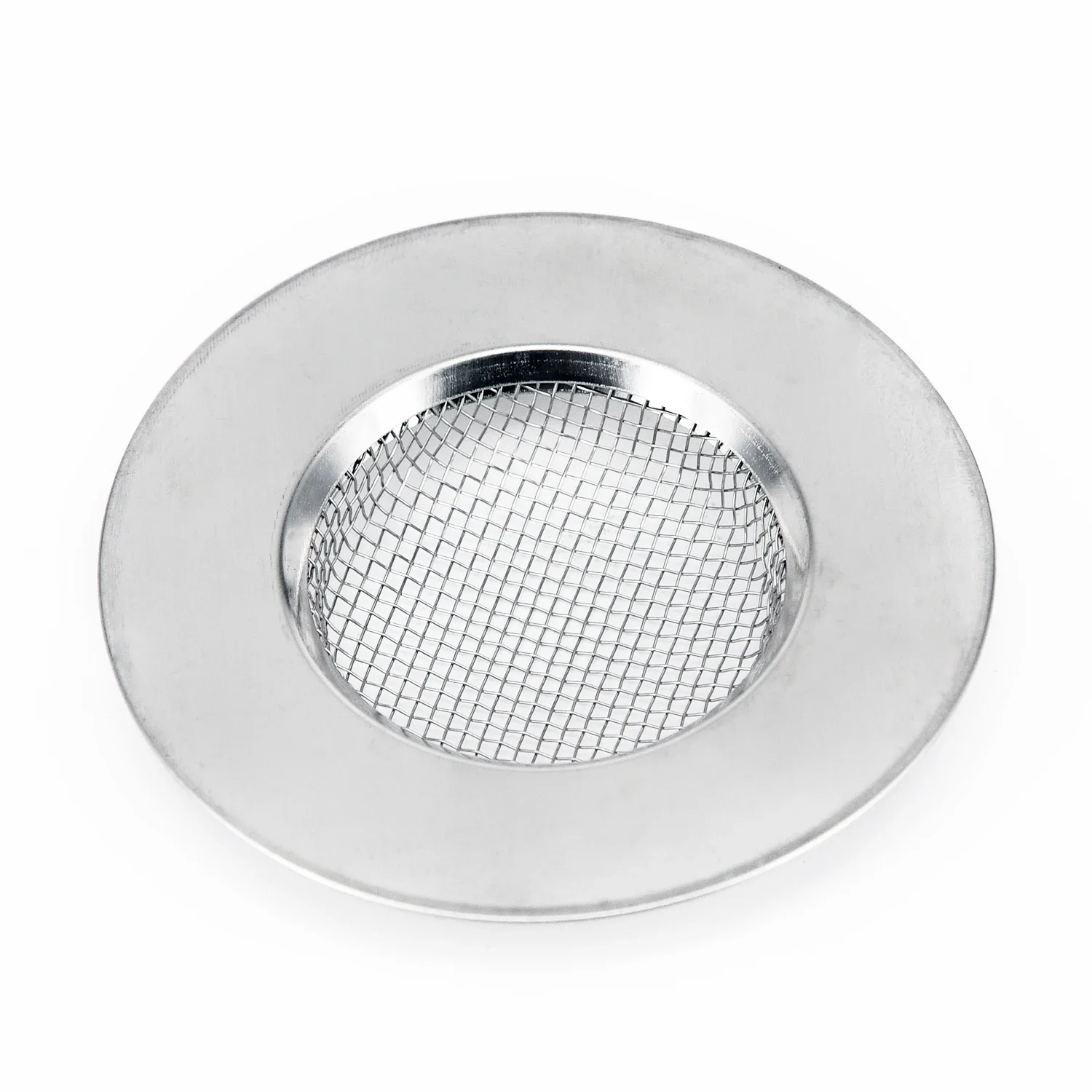 Stainless Steel Filte Shower Strainer Multi Functional Mesh Kitchen Silver Drain Hole Metal Bathtub New Durable