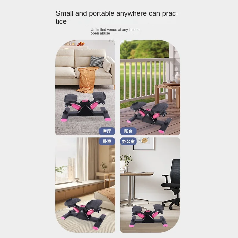 

Space-Saving Foldable Stair Stepper - Indoor Home Fitness Machine, Compact Trainer for Small Apartments & Office Workouts