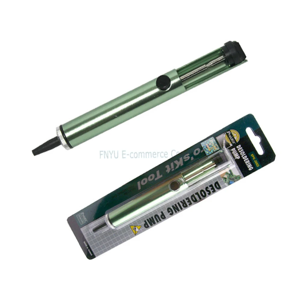 Pros'Kit 8PK-366D Desoldering Gun Soldering Iron Pen Anti-static Suction Tin Solder Suckers Hand Tools Desoldering Pump