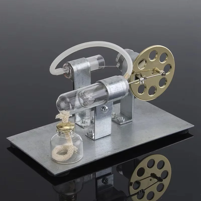 Stirling Hot Air Engine Model Generator Motor Physics Steam Power School Teaching Aid Diy Children\'s Intelligence Development