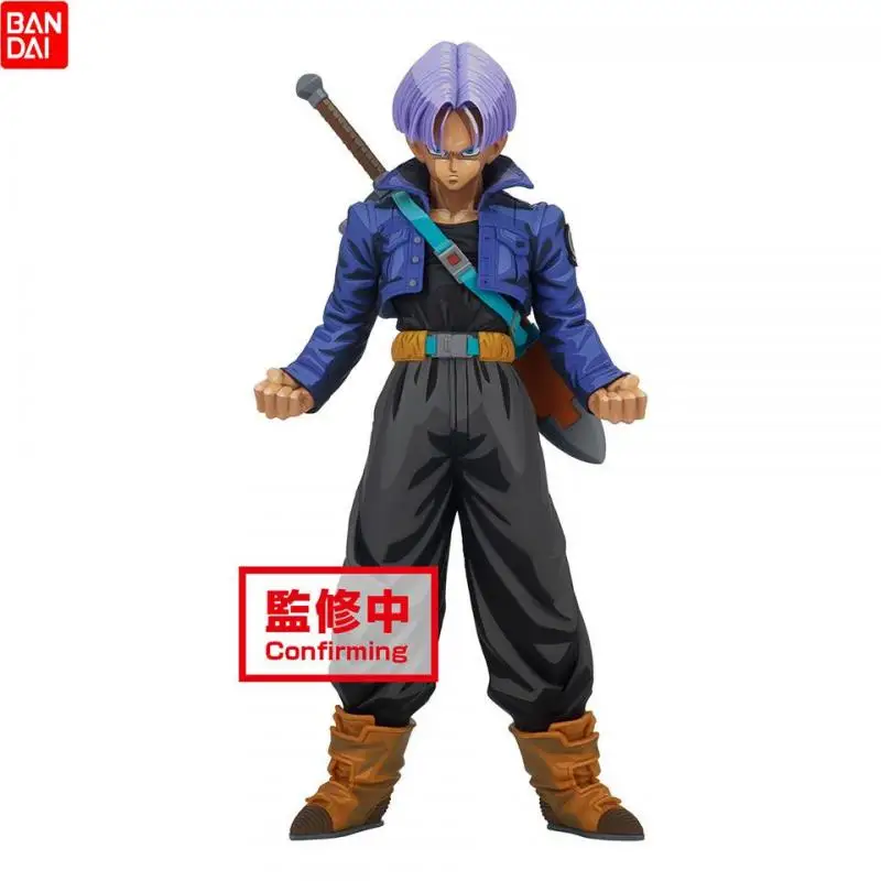 

Original Bandai Banpresto Dragon Ball Z 24cm Comic Color Trunks Anime FIgure Action Model Collectible Figurals Brinquedos Toys