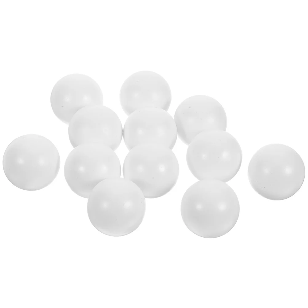 24 szt. Mini Gładkie Piłki do Futbolu 28mm Zamienne Piłki do Piłkarzyków Stołowych Wytrzymałe Akcesoria do Futbolu Stołowego
