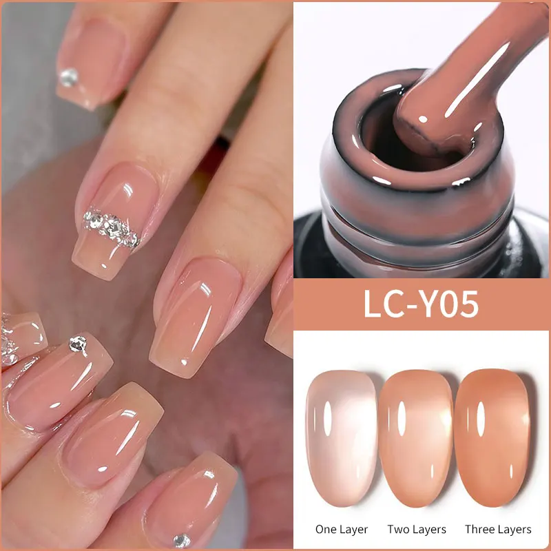 

LILYCUTE 7 мл Желейный гель-лак для ногтей телесного цвета Розовый Фиолетовый Полупрозрачный цветной гель-лак Soak Off Полуперманентный гель-лак для дизайна ногтей Маникюр