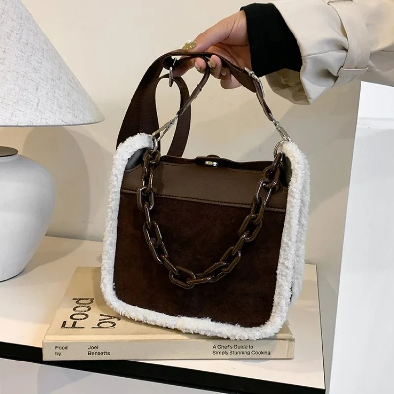 

Полированная портативная повседневная женская сумка в кампусном стиле под мышками в стиле Майяра JK, подходящая для деловой поездки