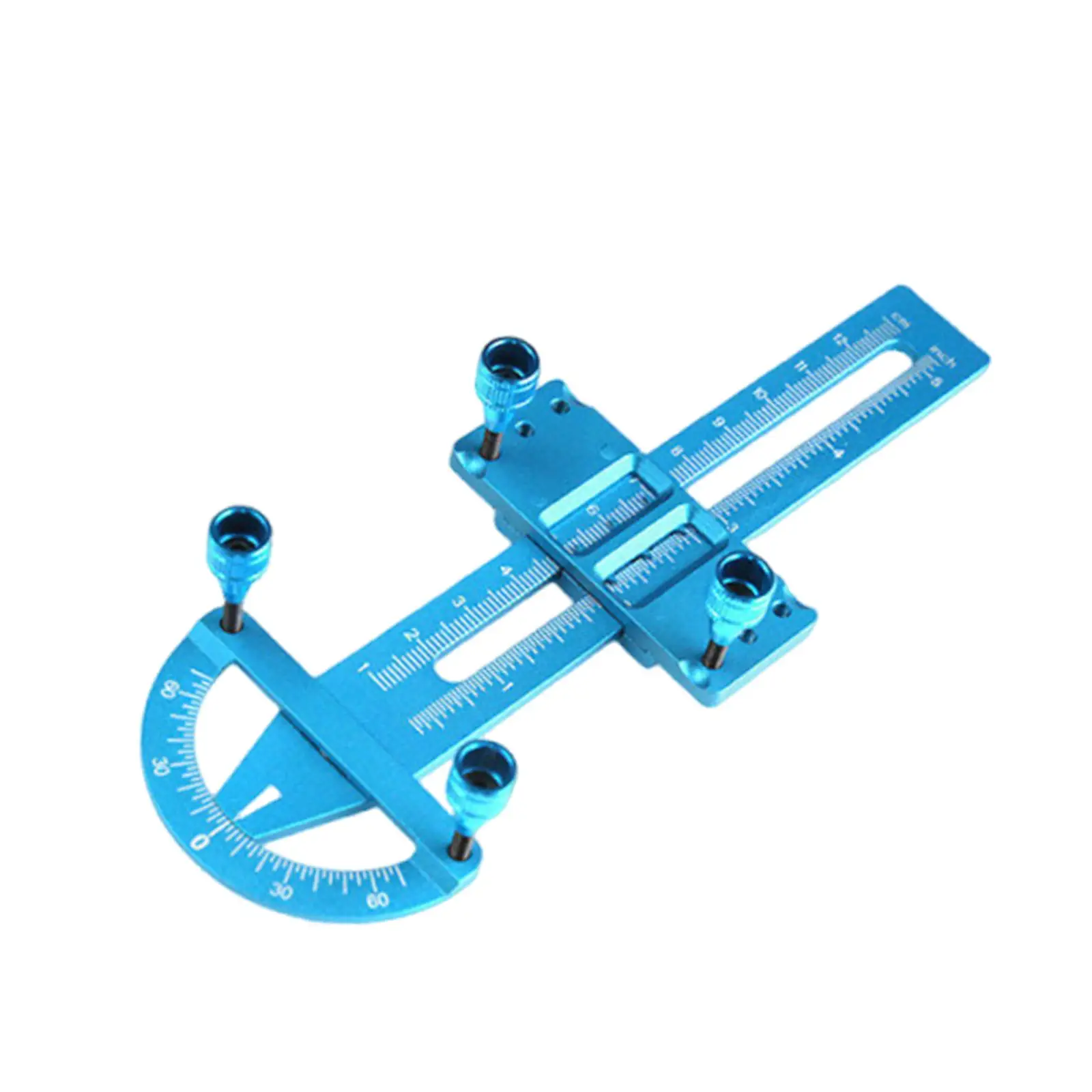 RC Absorber Measuring Tool Height Gauge Ruler, Easy to Use, Portable RC Car Set up Tools Shock Absorber Balance Measurement Tool