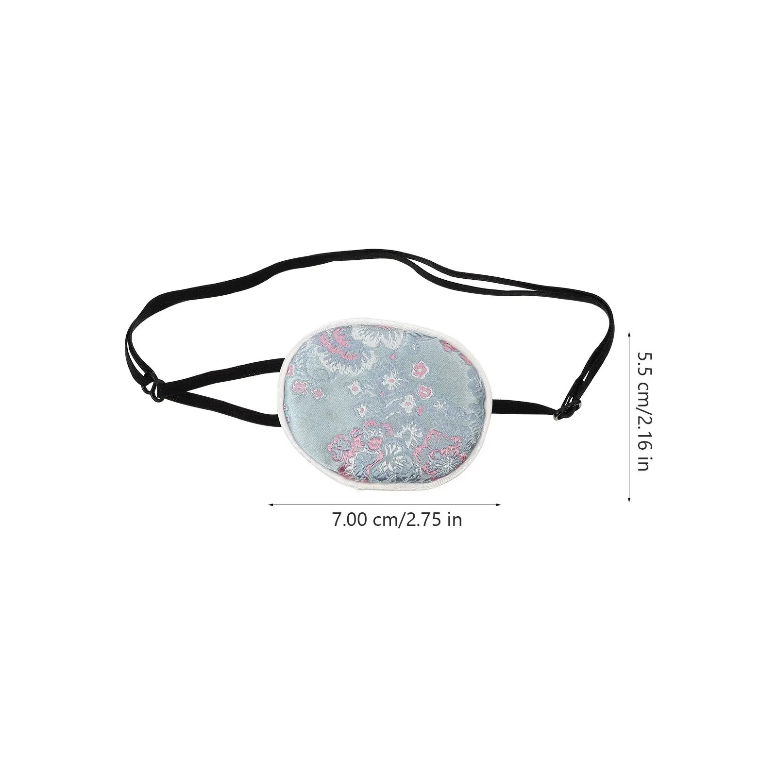 

2 Pcs Silk Eye Mask Patch for Blindfold Strabismus Pad Light Blocking Patches