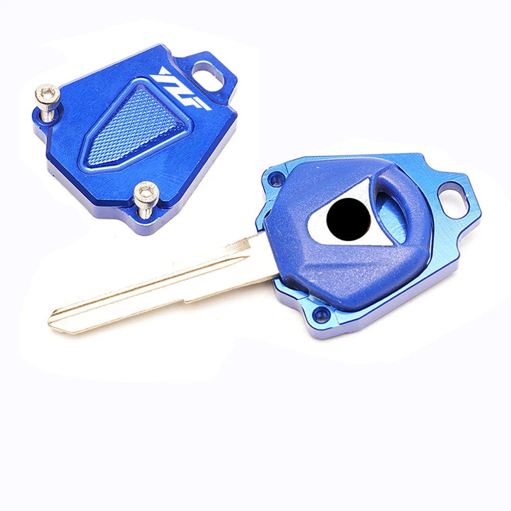 Motorcycle Accessories For Yamaha YZFR25 YZFR6 YZFR3 YZFR1 YZFR125 R6 R3 R1 CNC Key Cover Cap Creative Products Keys Case Shell