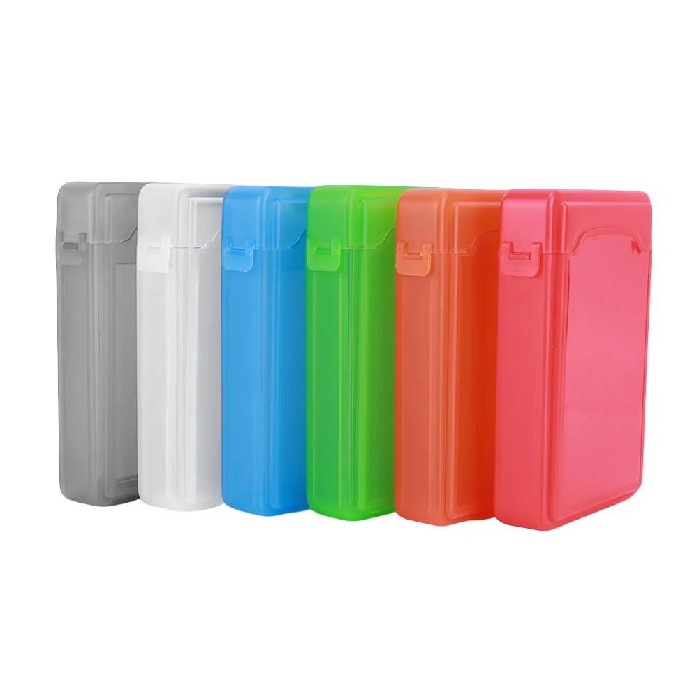 3.5 Inch IDE SATA HDD Caddy Case Dustproof Plastic Portable Hard Disk Protection Case Shockproof HDD Hard Drive Case Multi Color
