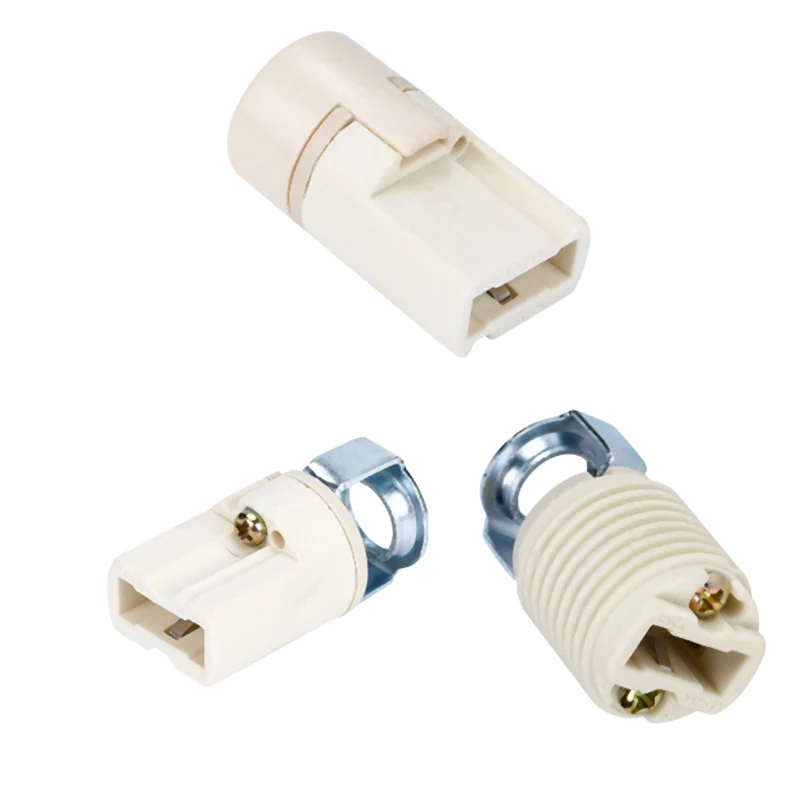 1PC G9 Screw DIY Light Ceramic Lamp Holder Household Table Floor LED Bulb Base For Lighting Accessory Head Convert Socket