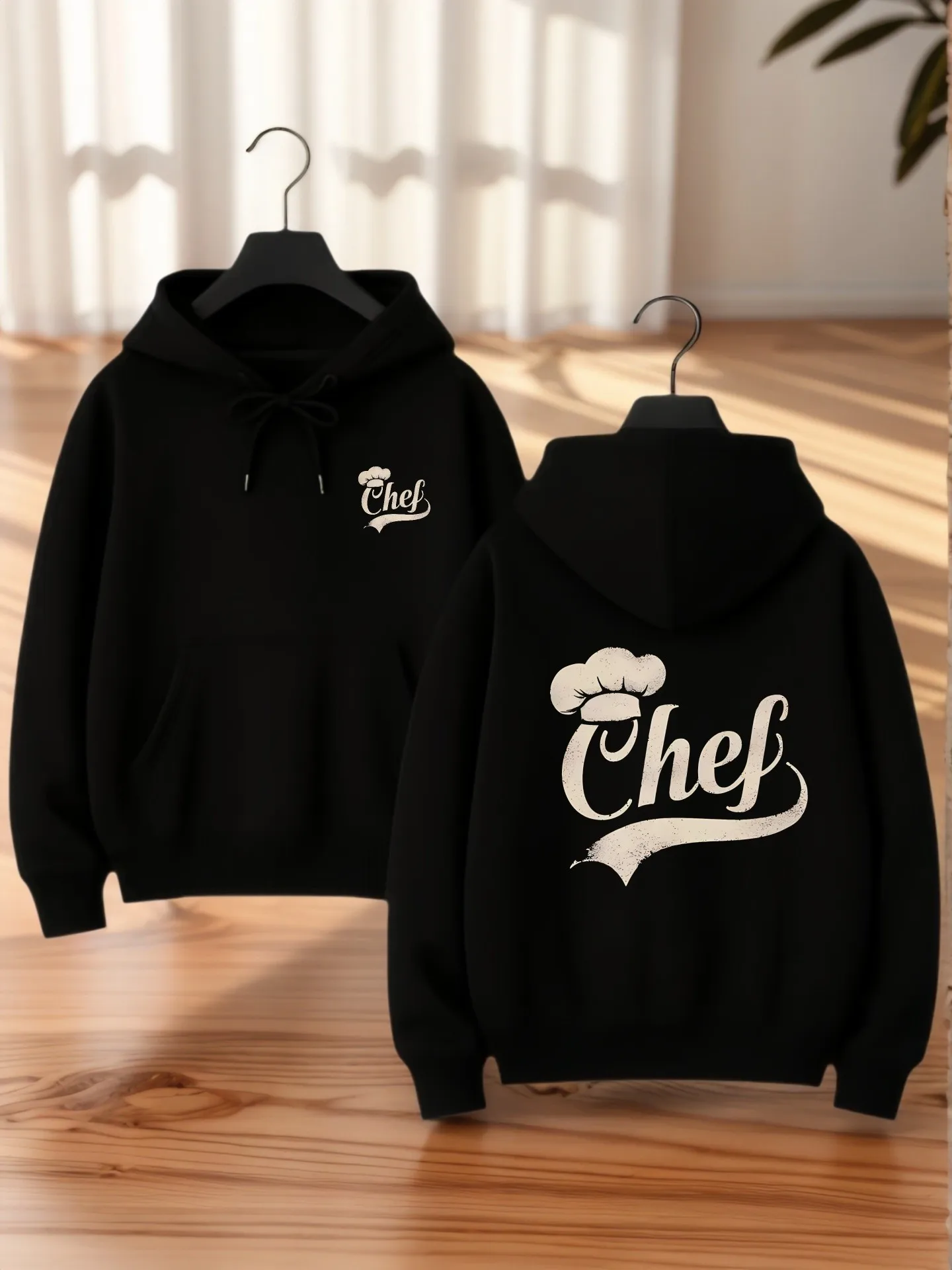 Damska bluza z kapturem z grafiką, estetyka wędkarska i myśliwska, codzienna odzież na co dzień, nadruk graficzny, mieszanka bawełny, dla młodych mężczyzn