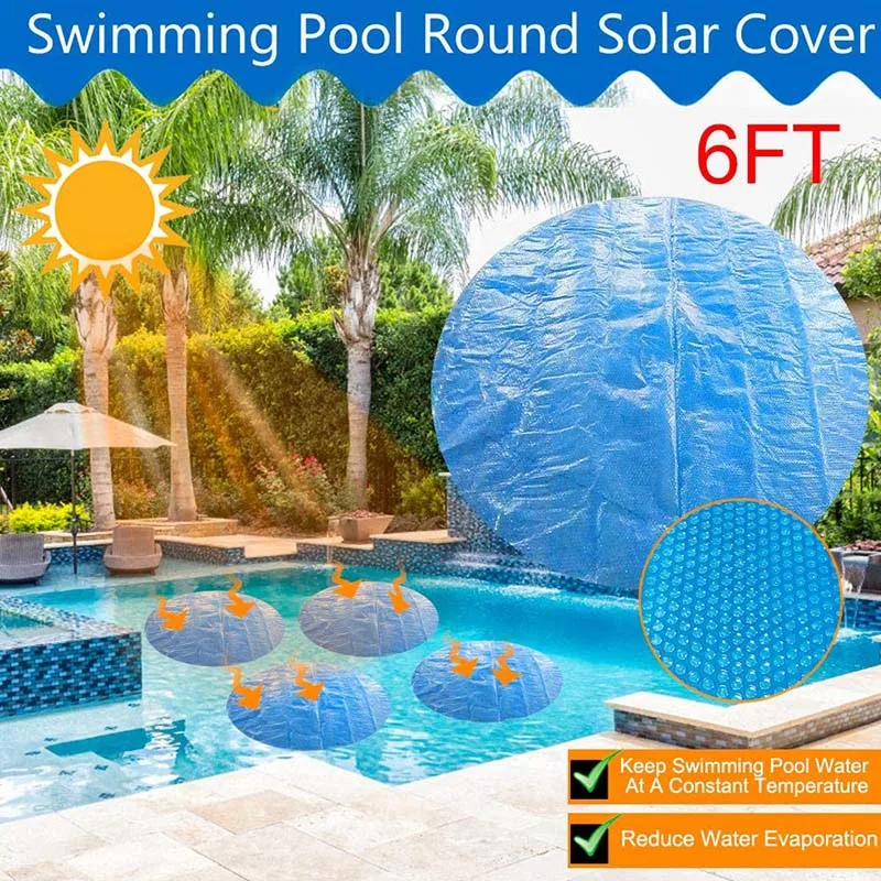 

Round Pool Cover Solar Protector For Home Above Ground Protection Swimming Pool Summer