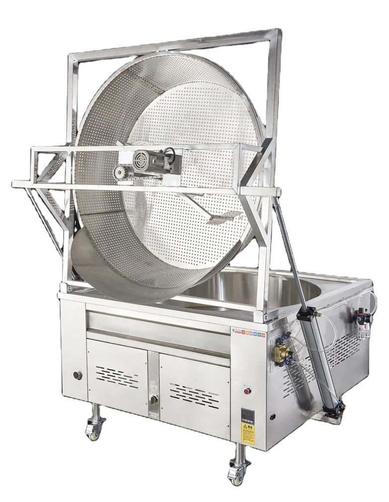 High Productivity Commercial Gas Frying Machine For Sale