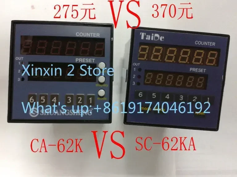 CA-62K SC-62KA Intelligent Electronic Dual Digital Display Setting Counter