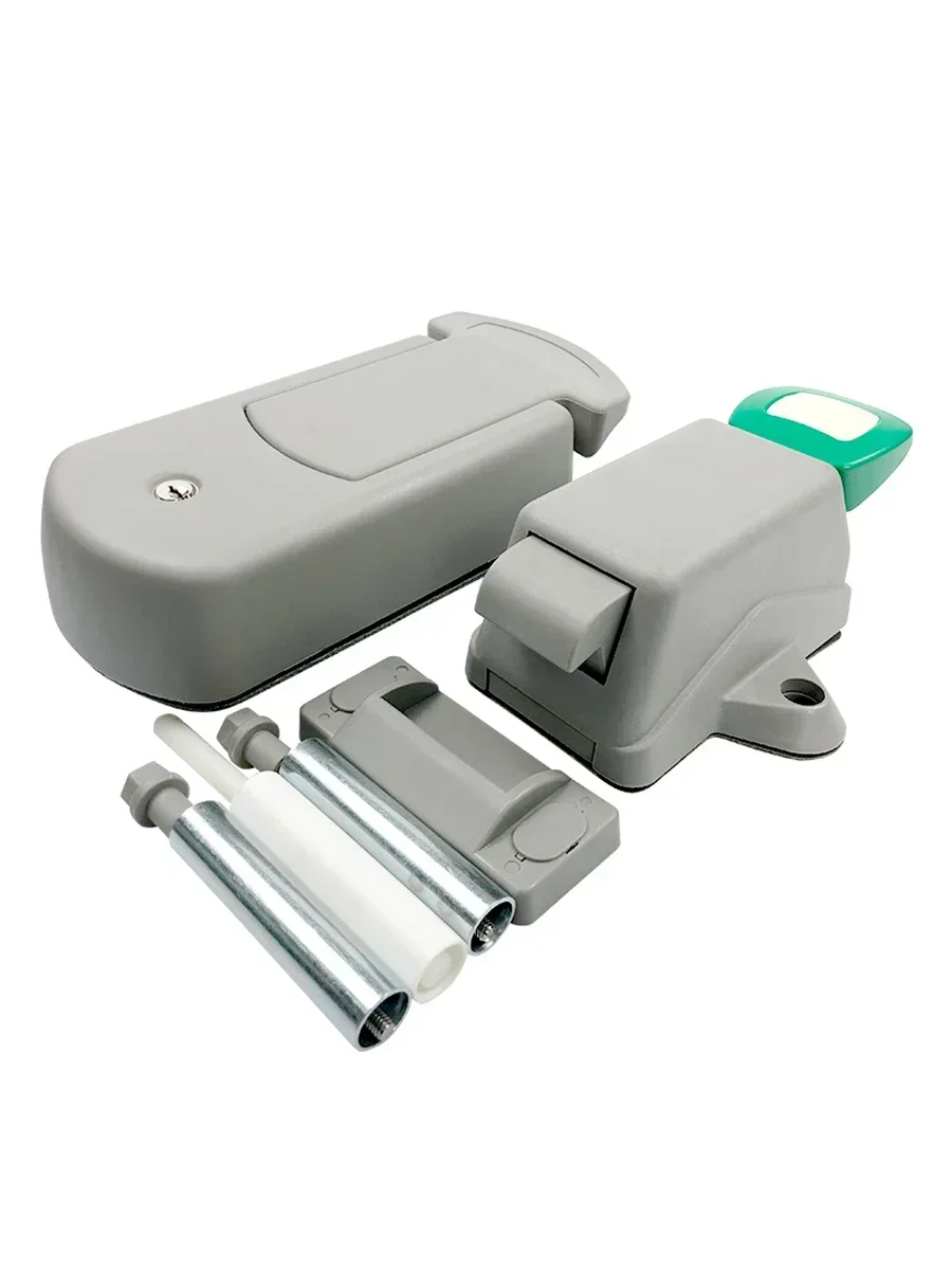 Half buried door lock ABS engineering plastic imported lock, convex door safety escape lock handle