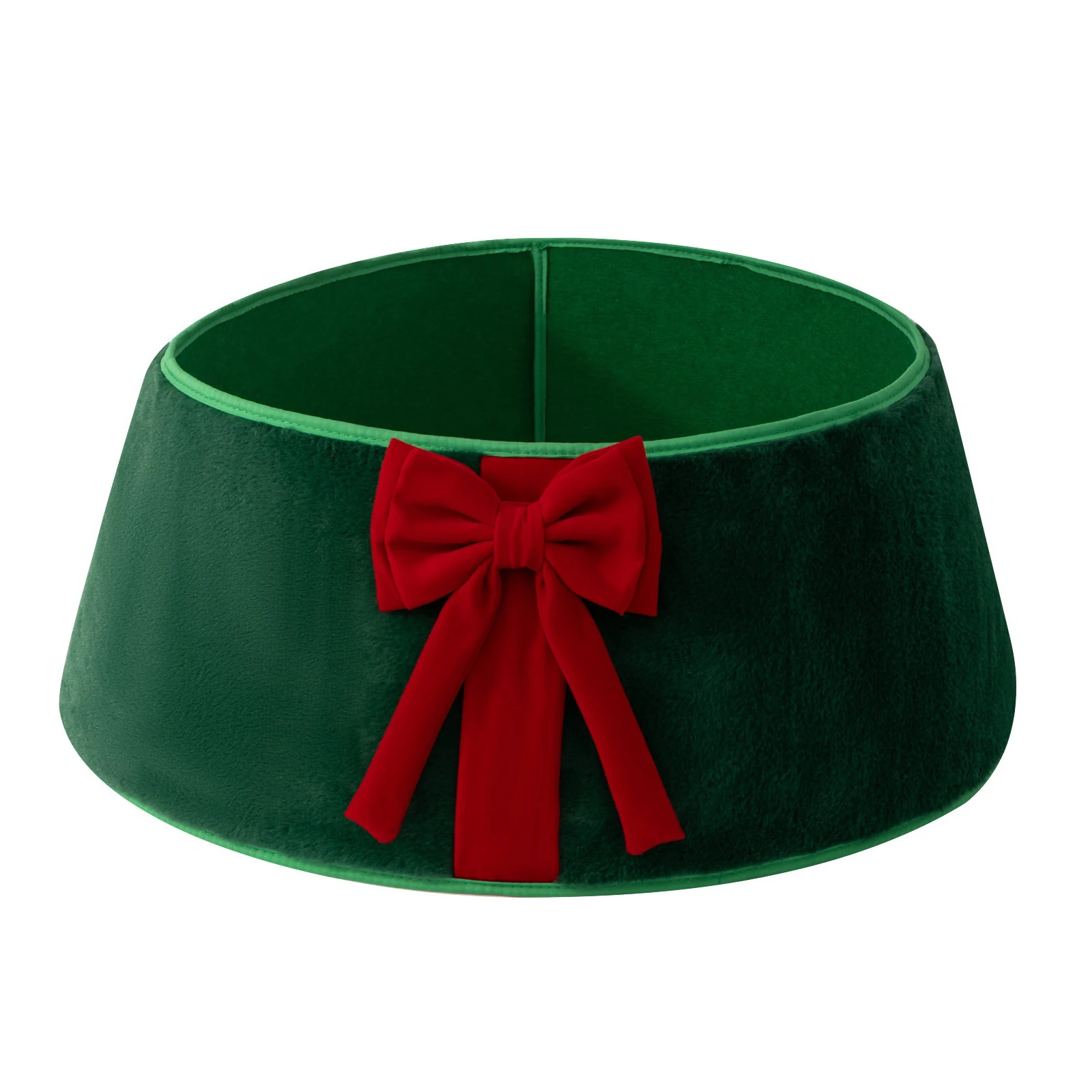 

Christmas Tree Collar And Tree Stand Cover Set S Appearance Instantly Quickly Fold And Store Tree Skirt Collar