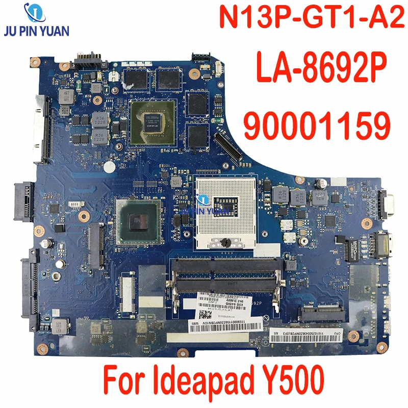 

90001159 Laptop Motherboard For LENOVO Ideapad Y500 Notebook Mainboard LA-8692P SLJ8E N13P-GT1-A2 DDR3