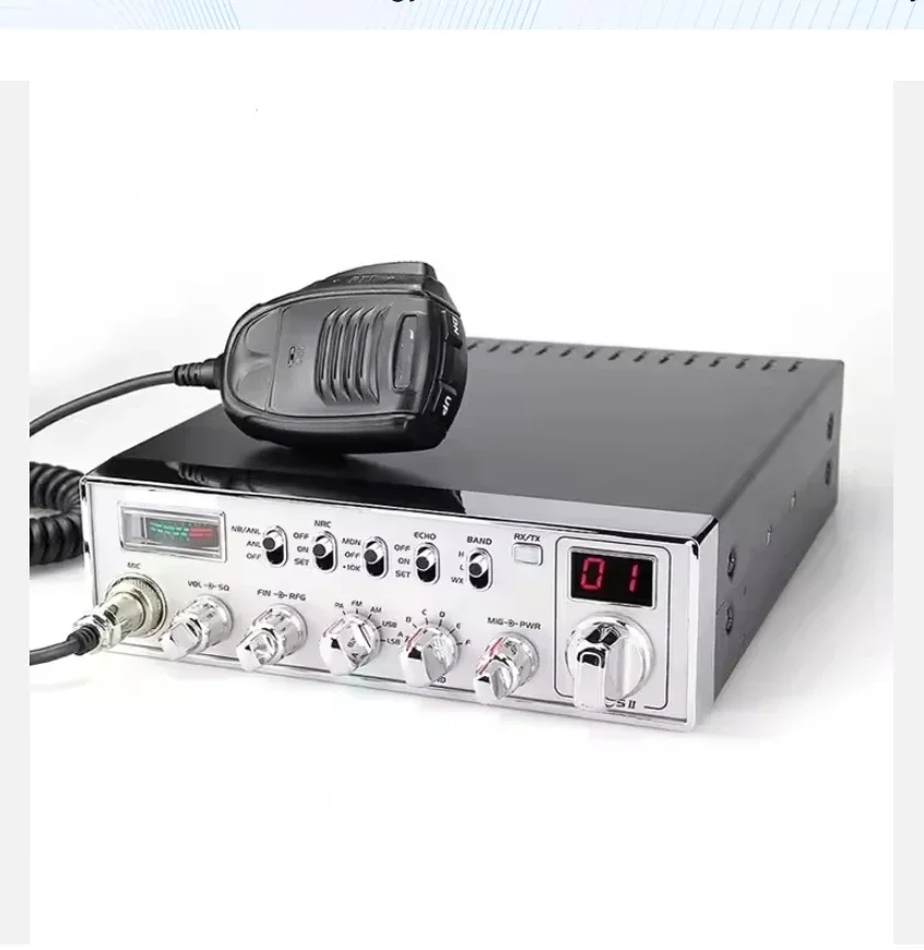 HotBest CB Radio AnyTone ARES II AM FM SSB CB Radio Amateur Radio HF Transceiver 24.615-30.105 MHz