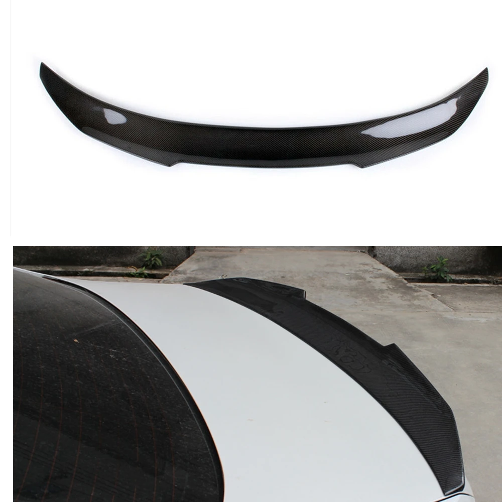 

For BMW X6 E71 X6M 2008 2009 2010 2011 2012 2013 2014 2015 PSM Style Rear Spoiler Wing Real Carbon Fiber Trunk Lid Splitter Lip